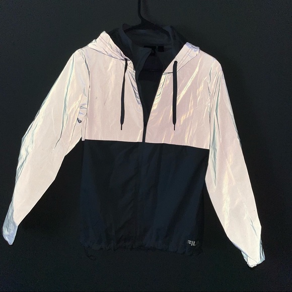 Fila Jackets & Blazers - *HOT ITEM* Fila Reflective Running Windbreaker